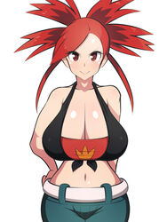 big_breasts clothed_female dd_(artist) female female_focus female_only flannery_(pokemon) flannery_(pokemon_oras) gym_leader long_hair nipples nipples_visible_through_clothing pokemon pokemon_oras pokemon_rse solo solo_female solo_focus rating:Explicit score:110 user:Deku51