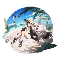 1:1_aspect_ratio 1girls alternative_costume animal_ears arknights arm_support bangs bare_legs beach bikini black_jacket blue_nails blue_sky bracelet braid breasts character_name cleavage cloud crab eyewear_on_head female hair_ornament hairclip hat high_resolution holding holding_cup huge_breasts jacket jewelry kamameshi_gougoumaru katana large_breasts legs long_sleeves looking_at_viewer nail_polish oerba_yun_fang official_art open_clothes open_jacket outdoors platform_footwear purple_eyes sandals shadow short_hair side_braid single_braid sitting skin_fang sky smile solo starfish straw_hat striped striped_bikini striped_swimsuit sunglasses surfboard swimsuit sword tail thighs tied_hair tinted_eyewear toenail_polish transparent_background umbrella utage_(arknights) vertical-striped_bikini vertical_stripes weapon white_bikini white_swimsuit white_umbrella wide_sleeves rating:Safe score:36 user:iLoveFedoras