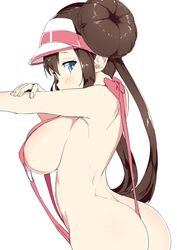 1girls armpits ass blue_eyes brown_hair female female_protagonist large_breasts long_hair nintendo pokemon pokemon_bw pokemon_bw2 rosa_(pokemon) sideboob sling_bikini solo string_bikini tottotonero twintails rating:Explicit score:244 user:MegaMoo