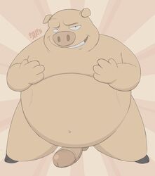  animated anthro erection idrewthis male penis pig pluvatti porcine solo  rating:explicit score: user:syrmat