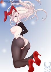 bunny_ears bunny_tail bunnysuit female janna_windforce league_of_legends lewdlux reverse_bunnysuit white_hair rating:Explicit score:78 user:ugaugaugau12e