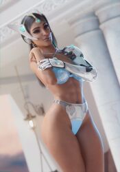 1girls 3d abs black_hair blizzard_entertainment breasts brown_skin dark-skinned_female dark_skin female indian lingerie long_hair looking_at_viewer noahgraphicz overwatch solo solo_female symmetra video_games rating:Questionable score:195 user:chiefbasement