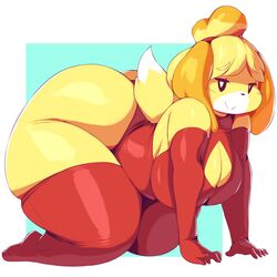 2018 all_fours animal_crossing anthro ass big_ass big_breasts big_butt bottom_heavy breasts bubble_butt candid canine canis cleavage curvaceous curvy curvy_body curvy_female curvy_figure domestic_dog fat_ass female female_focus female_only huge_ass huge_breasts huge_hips isabelle_(animal_crossing) large_ass large_breasts legwear looking_at_viewer massive_ass massive_butt nintendo on_all_fours shih_tzu solo tail thick_ass thick_legs thick_thighs thighhigh_boots thighs trinity-fate62 voluptuous wide_hips yellow_fur rating:Questionable score:435 user:TnAPlay