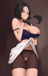 1girls black_hair blue_eyes dragon_ball dragon_ball_z female_focus female_only kisou large_breasts patreon pigtails pussy shaved_pussy tagme twintails uncensored videl rating:Questionable score:243 user:DBKX