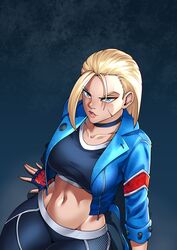 1girls blonde_female blonde_hair blue_eyes breasts cammy_white choker female female_only fully_clothed jacket large_breasts looking_at_viewer midriff scar solo solo_female street_fighter street_fighter_6 thotlerrr toned toned_body toned_female toned_stomach treartz yellow_hair rating:Safe score:46 user:Monbo