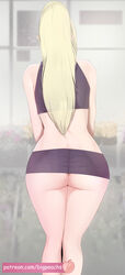 1girls ass back_view bigpeachs clothing curvy curvy_figure female female_only flowers ino_yamanaka long_hair midriff miniskirt naruto naruto_(series) naruto_shippuden ponytail puririn_(puririiin) revealing_clothes skimpy skimpy_clothes skirt sleeveless sleeveless_shirt solo tied_hair wide_hips rating:Explicit score:179 user:UnrealHarbor