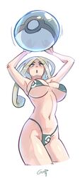 1girls alternate_breast_size beach_ball big_breasts bikini game_freak gerph huge_breasts looking_down nintendo pokemon pokemon_xy surprised thick viola_(pokemon) rating:Questionable score:89 user:Geno-Trix