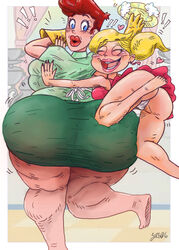  artist_request bbw big_ass big_breasts big_butt blonde_hair cartoon_network clothed clothing daughter dee_dee_(dexter's_laboratory) dexter's_laboratory dexter's_mom fat huge_ass huge_breasts huge_butt mother mother_and_daughter red_hair sigurd6 sister tail thick thick_ass thick_thighs thighs  rating:questionable score: user:sigurd6