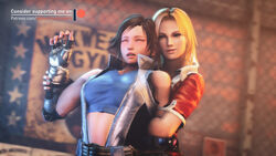 2girls 3d absurdres arm_lock blonde_hair breasts brown_hair catfight clevage crossover dead_or_alive dead_or_alive_5 defeat defeated dominated domination female female_only femdom fight fighting helpless highres holding_arm holding_arms kazama_asuka multiple_girls restrained ryona sensual short_hair shorts smile submissive submissive_female tekken tekken7wallpapers tekken_7 tina_armstrong yuri rating:Questionable score:23 user:PaperNekket03