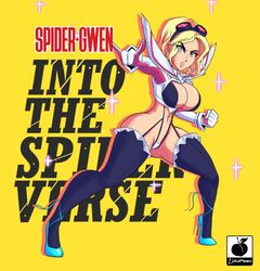 1girls big_breasts blonde_hair blue_eyes breasts female_superhero ghost-spider gwen_stacy hairband high_heels kamui_(kill_la_kill) kill_la_kill linkartoon marvel maskless short_hair smiling smiling_at_viewer spandex spider-gwen spider-man:_into_the_spider-verse spider-man_(series) stiletto_heels studio_trigger superhero superheroine thick_thighs very_high_heels voluptuous watermark wide_hips rating:Questionable score:132 user:ShadowPain