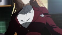 16:9_aspect_ratio alternative_bust_size animated bouncing_breasts breast_expansion breasts bursting_breasts charlotte_e_yeager cleavage clothing female female_only high_resolution huge_breasts large_breasts mp4 screencap shirt shirt_stripped solo solo_female sound stretched_clothing strike_witches tagme video wardrobe_malfunction world_witches_series rating:Questionable score:161 user:Dragonballgt9999