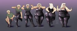 blonde_hair fat gender_transformation grumpy-tg sequence tagme transformation weight_gain rating:Questionable score:25 user:dickwizard