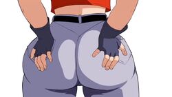 1girls animated ass ass_clapping ass_focus big_ass bubble_ass bubble_butt butt dat_ass distraction divine_wine dragon_ball dragon_ball_gt dragon_ball_z dumptruck_ass fat_ass female_only gloves grabbing_own_ass grey_pants huge_ass jeans pan_(dragon_ball) pussy pussy_markings red_shirt shorter_than_10_seconds shorter_than_30_seconds solo tagme tight_clothing tight_pants video rating:Explicit score:441 user:Zzz78