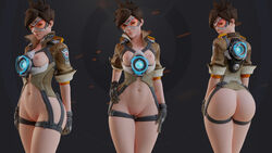 1girls 3d areolae arhoangel ass big_ass blender breasts female female_only looking_at_viewer nipples nude orange-tinted_eyewear overwatch solo thick_thighs tinted_eyewear tracer visor wide_hips rating:Explicit score:185 user:justausername