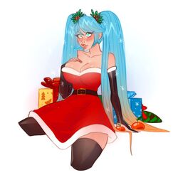  big_breasts blue_eyes blue_hair female ilewdha league_of_legends sona_buvelle  rating:questionable score: user:ugaugaugau12e