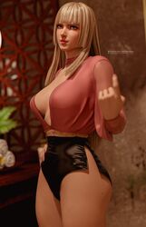 1girls 3d beckoning blonde_hair busty cleavage emilie_de_rochefort female female_focus female_only hourglass_figure namco solo steffih_daz tekken tekken_8 thighs wide_hips rating:Explicit score:138 user:droid377