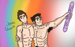 2boys abs arm_around_waist armpit_hair armpits avatar_the_last_airbender bolin brothers brown_eyes brown_hair censored chest_hair dildo double_dildo erect_nipples facial_hair gay gay_incest green_eyes holding_object imminent_penetration imminent_sex incest jonas_universe lgbt_pride_colors mako male male_only nickelodeon nude out_of_frame_censoring outstretched_arm pecs pointless_censoring pubic_hair purple_dildo smooth_skin the_legend_of_korra veiny_dildo yaoi rating:Explicit score:9 user:JonasUniverse