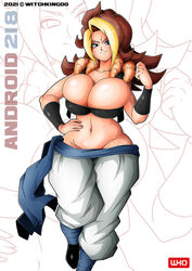 1girls alternate_version_available android_18 android_21 android_218 android_21_(human) android_39 blonde blonde_hair blue_eyes cameltoe cleavage curly_hair curvy dragon_ball dragon_ball_fighterz erect_nipples female fusion_dance ginger ginger_hair huge_areolae huge_ass huge_breasts orange_hair puffy_nipples red_hair redhead thick_lips two_tone_hair voluptuous wide_hips witchking00 yellow_hair rating:Explicit score:117 user:Stegosaurus