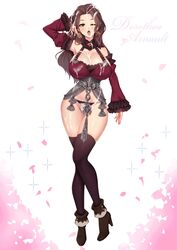 1girls bare_thighs brown_hair cleavage cum cum_on_body cum_on_breasts cum_on_face cum_on_hair cum_on_hand cum_on_leg cum_on_lower_body dorothea_arnault earrings fire_emblem fire_emblem:_three_houses green_eyes high_heels huge_breasts large_breasts long_hair long_sleeves looking_at_viewer nintendo one_eye_closed open_mouth panties partially_visible_vulva post-timeskip solo thick_thighs thighhighs virus-g white_panties wide_hips wink rating:Explicit score:23 user:kris923