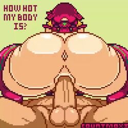 1boy 1boy1girl 1girls animated anus ass ass_shake big_ass big_butt bottomless bouncing_ass countmoxi cowgirl_position dialogue faceless_male female female_on_top femdom gif loop male nintendo nude nude_male partially_clothed pixel pixel_art pyra sex straddling straight vaginal_penetration vaginal_sex xenoblade_(series) xenoblade_chronicles_2 rating:Explicit score:391 user:whatisleft