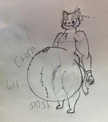  absurd_res after_vore animal_humanoid anthro cartoon_cat_(trevor_henderson) cat_humanoid cruel_pred cryptid digestion digestion_noises fatal_vore felid felid_humanoid feline feline_humanoid hi_res humanoid male mammal mammal_humanoid mandro22 monster monster_pred slosh sloshing_belly solo trevor_henderson vore  rating:safe score: user:bot