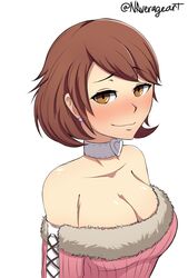  1girls breasts brown_eyes brown_hair choker naver persona persona_3 yukari_takeba  rating:questionable score: user:c09s-k137