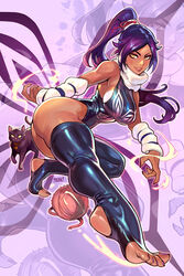 1girls ass big_breasts bleach butt cat feet female female_focus female_only foot_fetish foot_focus high_resolution highres long_hair nail_polish painted_nails painted_toenails patreon patreon_reward purple_toenails reiq sharp_fingernails shihouin_yoruichi sideboob soles stirrup_legwear stirrup_socks stirrups thick_thighs thighhighs thighs toenail_polish toes yarn rating:Questionable score:631 user:DBKX