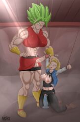 1futa 1girls abs android_18 angry areolae balls big_breasts big_penis blonde_hair blush boots breasts cum cum_on_body cum_on_breasts cum_on_face defeated dragon_ball dragon_ball_super dragon_ball_z exposed_breasts female futa_on_female futa_with_female futanari green_hair hand_on_head huge_breasts kale kale_(berserker) large_breasts legendary_super_saiyan light-skinned_female light_skin looking_down looking_up magnificentsexygals muscular muscular_female on_knees pantyhose pussy ripped_clothing saiyan short_hair spiky_hair super_saiyan thick_thighs thighs tied_up rating:Explicit score:60 user:Miranda131