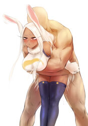 1boy 1girls big_breasts breasts bunny_ears dark-skinned_female dark_skin faceless_male female from_behind grabbing grabbing_from_behind implied_penetration implied_sex large_breasts male miruko muscles muscular muscular_male my_hero_academia rumi_usagiyama sex shpo straight tan tan_skin thighhighs rating:Explicit score:498 user:justausername