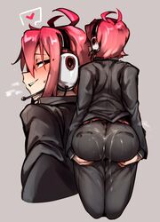 1boy ass big_ass cum cum_on_ass cum_on_clothes cum_on_pants doppel femboy girly male male_only original_character solo rating:Explicit score:731 user:justausername