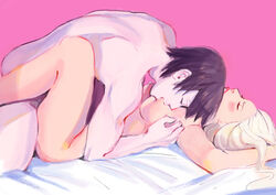 1boy 1boy1girl 1girls ambiguous_penetration arms_behind_head arms_up bed bedding black_hair blonde_female blonde_hair blush breast_sucking canon_couple closed_eyes couple eyes_closed female husband_and_wife ino_yamanaka legs light-skinned_female light_skin lipstick looking_pleasured male male/female male_penetrating missionary missionary_position moaning monday_mint naked naruto naruto:_the_last naruto_(series) naruto_shippuden nude nude_female nude_male on_bed pale-skinned_male pale_skin penetration pleasure_face red_lips red_lipstick romantic_ambiance romantic_couple sai sex shounen_jump straight sucking_nipples thighs wholesome rating:Explicit score:257 user:HolyFrick