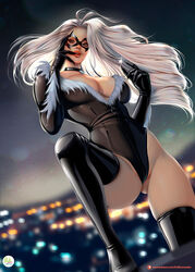 1girls black_cat_(marvel) breasts cleavage didi_esmeralda felicia_hardy female female_only looking_at_viewer marvel solo spider-man_(series) rating:Questionable score:133 user:justausername