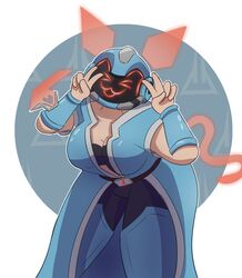 1girls big_breasts clothed female fortnite helmet high_tech_mask image mask masked metal_mask paradigm_(fortnite) peace_sign riftnsfw smiling tagme rating:Safe score:31 user:Just_a_rule34_account