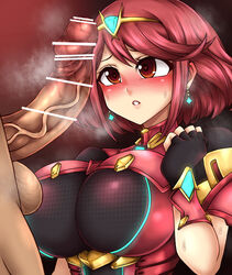 1boy 1girls beruzumi-m blush breasts cheating heart-shaped_pupils imminent_rape large_breasts netorare nintendo ntr penis pyra rape sweat tagme xenoblade_(series) xenoblade_chronicles_2 rating:Explicit score:62 user:reflet1