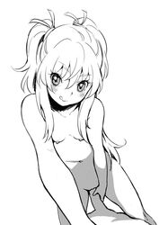 1boy :p bangs blank_censor blush breasts censored closed_mouth completely_nude cowboy_shot cowgirl_position eyebrows_visible_through_hair eyes_visible_through_hair female flat_chest foreshortening greyscale guided_penetration hair_ribbon houjou_hibiki imminent_sex imminent_vaginal long_hair monochrome navel nipples nude penis penis_grab pigtails pov precure pretty_cure ribbon shadow sidelocks simple_background small_breasts smile solo_focus stomach straight suite_precure tongue tongue_out two_side_up ukokkei white_background rating:Explicit score:51 user:bot