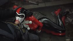 3d athazel batman batman:_arkham_knight batman_(bruce_wayne) batman_(series) batquinn dc female harley_quinn harley_quinn_(arkham_knight) harley_quinn_(classic) sex source_filmmaker tagme rating:Explicit score:61 user:Athazel1