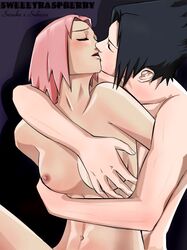 artist_request female human kissing male naruto naruto_shippuden nude sakura_haruno sasuke_uchiha sex straight rating:Explicit score:19 user:bot