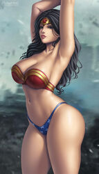 1girls big_breasts black_hair dc dc_comics demi_god diana_prince female female_focus female_only flowerxl high_resolution highres long_hair repost superheroine tagme wonder_woman wonder_woman_(series) rating:Questionable score:167 user:Bhaze