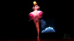  big_breasts blender clouds huge_breasts hyper hyper_breasts illis lola_bunny surreal  rating:explicit score: user:aaaaaaaadfff