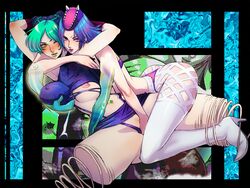 2girls breasts_out canon_genderswap diver_down female female_anasui female_only groping groping_breasts jojo's_bizarre_adventure jolyne_kujo lesbian narciso_anasui navel_piercing nipples riko_(artist) rule_63 stand_(jjba) standcest stone_free stone_ocean toned toned_female yuri rating:Explicit score:140 user:bot