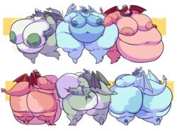 2018 3girls 4_arms anthro ass bbw big_ass big_breasts big_butt blue_body breasts butt chubby chubby_female digital_media_(artwork) dragon dragon_princess_i_(towergirls) dragon_princess_ii_(towergirls) dragon_princess_iii_(towergirls) fat fat_female female gigantic_ass gigantic_butt green_areola green_body green_nipples hand_on_ass hand_on_breast hand_on_butt huge_ass huge_breasts huge_butt hyper hyper_ass hyper_belly hyper_breasts hyper_butt large_belly massive_ass massive_belly massive_breasts massive_butt morbidly_obese morbidly_obese_female multi_arm multi_limb navel nipples nude nude_female obese obese_female overweight overweight_female red_body scalie simple_background ssbbw sweatpants_(artist) thick_thighs towergirls western_dragon wings rating:Questionable score:29 user:Rafistar100