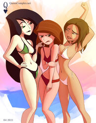 2021 2d 3girls artist_name assertive assertive_female bikini bikini_bottom bikini_top black_hair bonnie_rockwaller breast_envy brown_body brown_hair brunette bullying chocolate_and_vanilla cleavage color dark-skinned_female dark_skin defeated_heroine different_breast_sizes disney disney_channel female female_only female_protagonist femsub ginger ginger_hair green_eyes happy_female heroine hourglass_figure human kim_possible kimberly_ann_possible legs lesbian lesbians lezdom lezsub light-skinned_female light_skin long_black_hair long_hair looking_away medium_breasts on_model orange_hair pale-skinned_female pale_skin queencomplex red_bikini red_hair redhead sandwiched shego short_hair skinny small_breasts superhero superheroine teenager thighs thin thin_female unhappy_female villain villainess voluptuous white_bikini yuri rating:Questionable score:552 user:ShadowPain