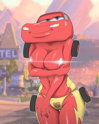 1girls anthro big_breasts breasts cars_(film) disney genderswap genderswap_(mtf) lightning_mcqueen living_machine living_vehicle panties pixar rule_63 shitpost solo sunflopp tagme what what_has_science_done what_the_fuck wheels why wtf rating:Questionable score:151 user:wwwwwwk