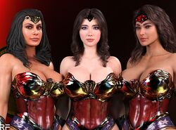 3d 3girls actress areola_slip areolae black_hair blue_eyes breasts brown_eyes brown_hair camila_mendes celebrity cleavage corset crossover dc dc_comics dc_extended_universe female female_only fit fully_clothed gal_gadot injustice_2 large_breasts long_hair looking_at_viewer multiple_girls multiple_versions olive_skin pale_skin real_person realistic rude_frog smile superheroine tan_skin tiara wonder_woman wonder_woman_(series) rating:Safe score:158 user:Zomdra