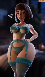 1girls 3d 3d_(artwork) ass big_ass big_breasts boobs bottom_heavy breasts brown_hair brunette bubble_butt busty curvaceous curvy curvy_figure danny_phantom dat_ass female hair hips huge_ass huge_breasts large_ass large_breasts legs light-skinned_female light_skin lips madeline_fenton mature mature_female mature_woman milf mother nickelodeon purple_eyes smitty34 thick thick_ass thick_female thick_thighs thighs tits top_heavy voluptuous voluptuous_female wide_hips rating:Questionable score:233 user:SILV3RBACK