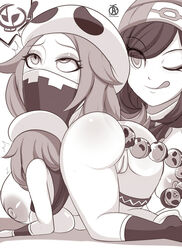 2d 2d_(artwork) 2girls anal_beads anal_object_insertion anal_play ass big_ass blushing breasts female female_only female_team_skull_grunt huge_breasts human lesbian monochrome nintendo pokemon pokemon_sm rapp_(pokemon) revolverwingstudios selene_(pokemon) sex_toy sketch team_skull team_skull_grunt team_skull_grunt_(female) uncensored yuri rating:Explicit score:163 user:anonfixer42