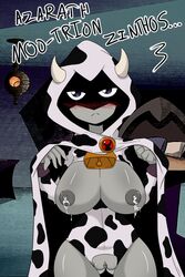 busty cloak cow_girl cow_horns cow_print dc dc_comics edit hood hooded_cloak hourglass_figure lactating lactation rachel_roth raven_(dc) risenhentaidemon slashysmiley tagme teen_titans wide_hips rating:Explicit score:140 user:rohald