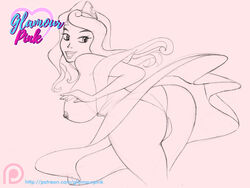 ass aurora_(sleeping_beauty) big_breasts breasts disney disney_princess female female_only glamourpink nipples patreon princess royalty sketch sleeping_beauty_(1959_film) rating:Explicit score:4 user:mmay