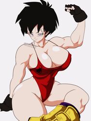 big_ass big_breasts dragon_ball leotard muscular nala1588 nipples no_eyewear short_hair smile solo solo_female teenager thick_thighs videl rating:Explicit score:124 user:AOOGAAOOGA