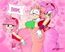 3futas ambiguous_penetration amy_rose bent_penis bottomless classic_amy_rose cum cum_while_penetrating dick furry futa_on_futa futa_only futanari hands_on_ass hearts licking_lips ota_(artist) sonic_(series) sonic_boom sonic_cd stomach_bulge threesome train_position rating:Explicit score:186 user:MBOTA